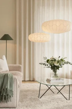 Globen Lighting Lampeskærm Bladverk 70 Hvid New