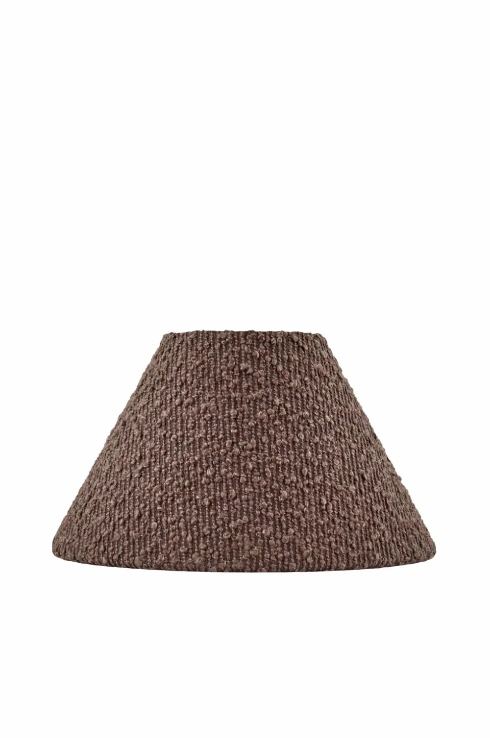 Globen Lighting Lampeskærme>Lampeskærm Iris 20 Mokka bouclé