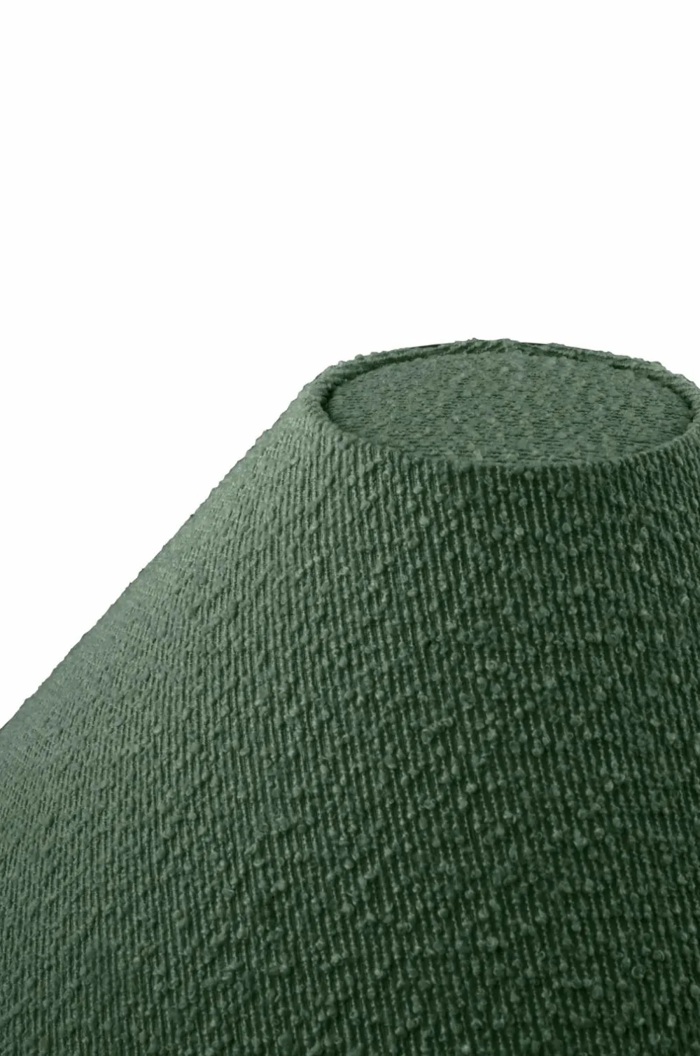 Globen Lighting Lampeskærme>Lampeskærm Iris 45 Mosgrøn bouclé