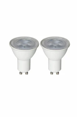 Globen Lighting Lyskilder>Lyskilde GU10 LED Spot 3,6W 2-Pack Klar