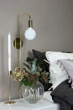 Globen Lighting Væglampe Grace Messing Clearance