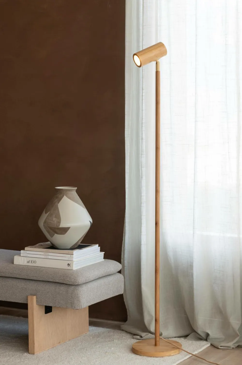 Good&Mojo Gulvlamper>Gulvlampe Java Naturlig