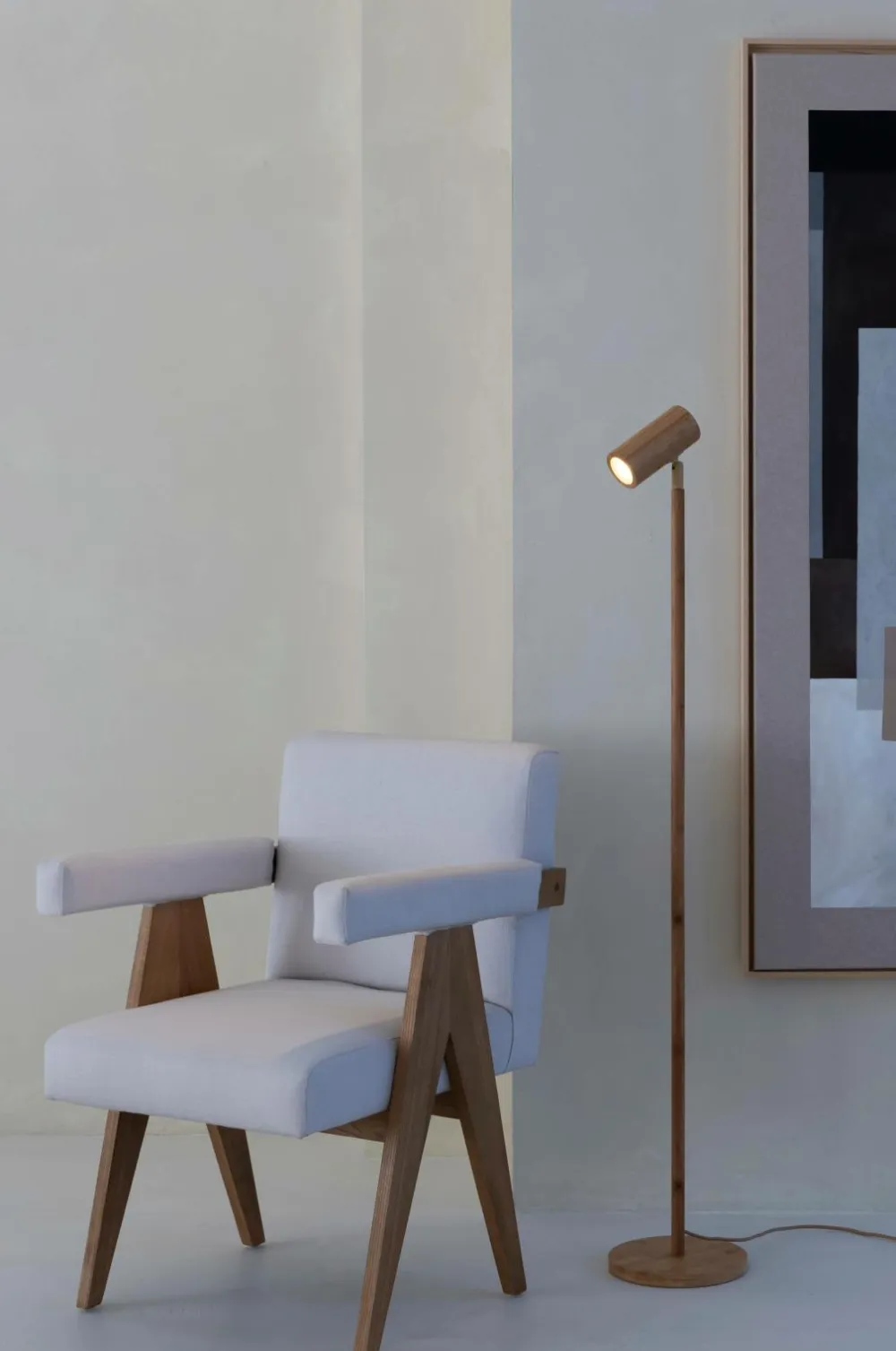 Good&Mojo Gulvlamper>Gulvlampe Java Naturlig