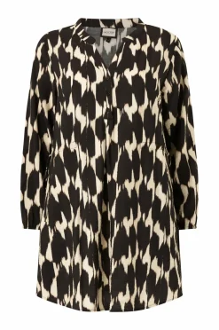 Gozzip Tunikaer>Tunika gNora Tunic Black/offwhite