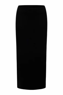 Grunt Nederdele>Nederdel Elise Knit Skirt Black