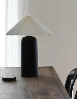 Hallbergs Lampefødder>Lampefod Laguna 001001black