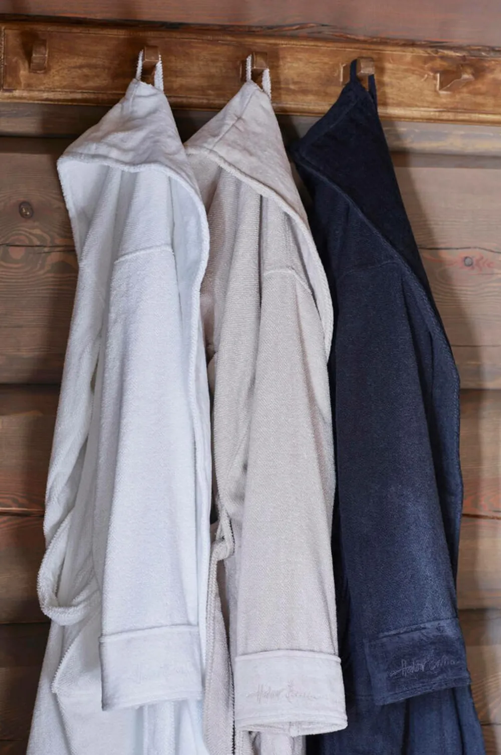 Halvor Bakke Badekåbe Clifton Sort Clearance