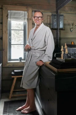 Halvor Bakke Badekåbe Clifton Ren kashmir Sale