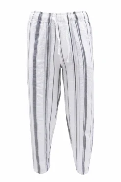 Halvor Bakke Pyjamasbukser Stavern Midnatsblå Sale