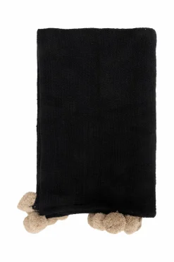 Halvor Bakke Sengetæpper>Sengetæppe Boschendal Sort