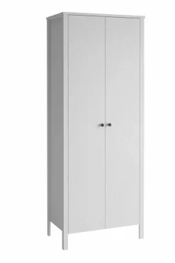 Hanah Home Garderobeskabe>Garderobe Vargas Struktur af hvidt træ