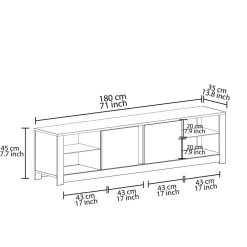 Hanah Home Tv-Bænke><noscript><img width=