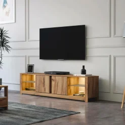 Hanah Home TV-bænk Lina Egetræ New