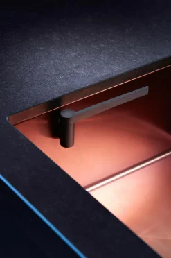 HAPPY SiNKS Opvask & Rengøring>Holder til karklud Black Biocomposite