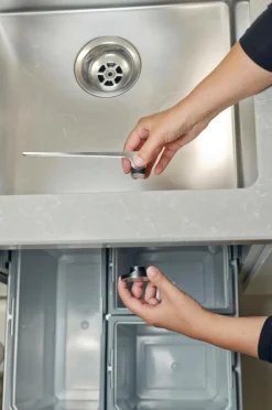 HAPPY SiNKS Holder til karklud Steel Online