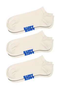 Happy Socks Ankelsokker Solid Low Socks 3-pak White Discount