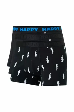 Happy Socks Boksershorts And White Short 3-pak Black Sale