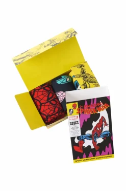 Happy Socks Undertøj>Strømper MARVEL™ Spider-Man Gift Set 3-pak Purple