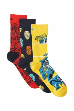 Happy Socks Undertøj>Strømper MARVEL™ Spider-Man Gift Set 3-pak Purple