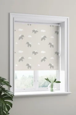 Hasta Børnerullegardin Elephant Multi New