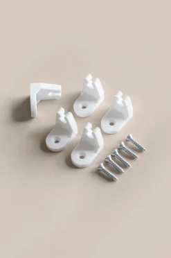 Hasta Drejestangsholder til persienne, 5-pak Hvid Sale