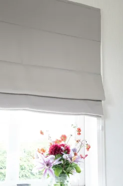 Hasta Foldegardiner>Foldegardiner Dokie højde 160 cm Lysegrå