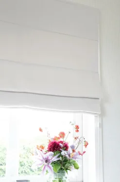 Hasta Foldegardiner Dokie højde 160 cm Hvid/grå Clearance