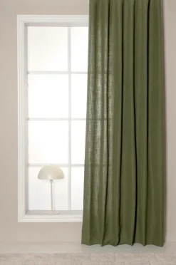 Hasta Gardin Lina 132x250 Mørkegrøn Clearance