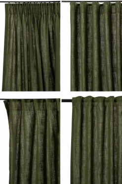 Hasta Gardin Lina 132x250 Mørkegrøn Clearance