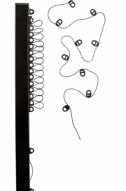 Hasta Gardinskinne Alex Wave 250 cm Sort Online