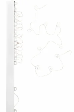 Hasta Gardinskinne Alex Wave 200 cm Hvid Best