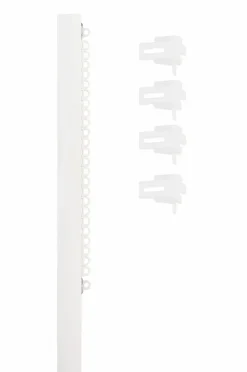 Hasta Gardintilbehør>Gardinskinne konveks 150 cm Sort