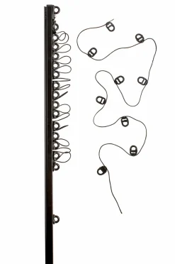 Hasta Gardintilbehør>Gardinskinne U Wave 150 cm Sort