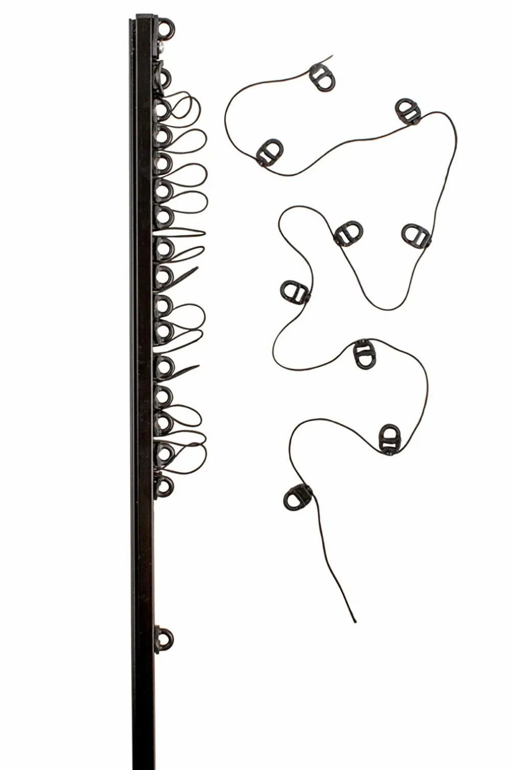 Hasta Gardinskinne U Wave 250 cm Sort Online