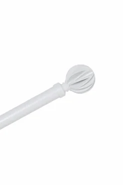 Hasta Gardintilbehør>Gardinstangssæt Ylva 160-300 cm Hvid