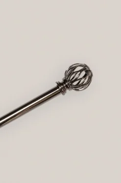 Hasta Gardinstangssæt Ellen 110-200 cm Sortnikkel Sale