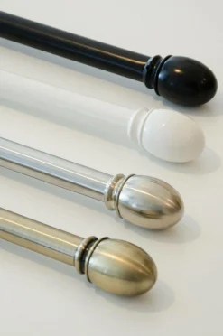 Hasta Gardinstang-sæt Olivia 16/19 Stålgrå Discount