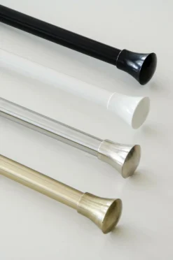 Hasta Gardintilbehør>Gardinstang-sæt Vega Hvid