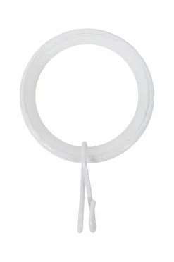 Hasta Gardintilbehør>Gloria gardinring 42/53 mm Hvid
