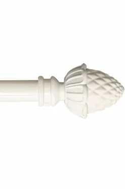 Hasta Kotte gardinstang 130-240 cm White mdf/metal