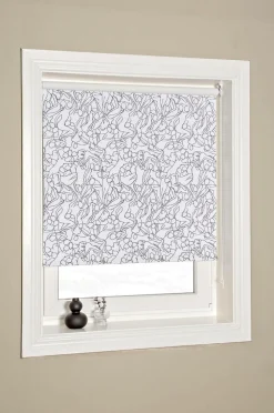 Hasta Foldegardiner>Kvinna rullegardin mørklæggende Sort/hvid