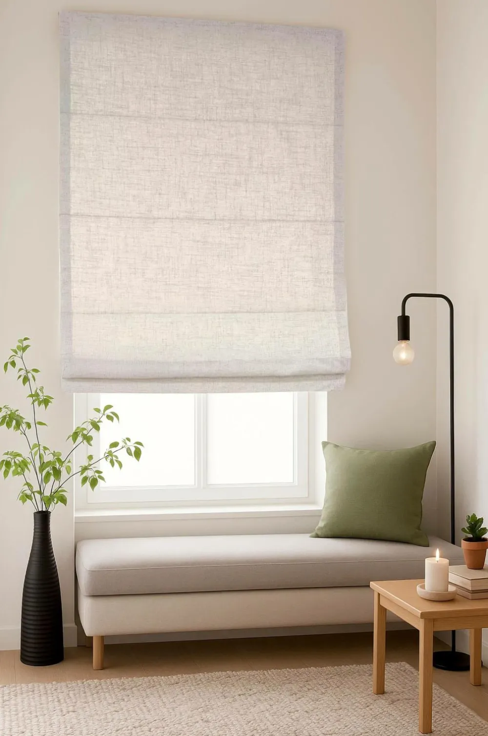 Hasta Liftgardin Lina Gråmeleret Sale