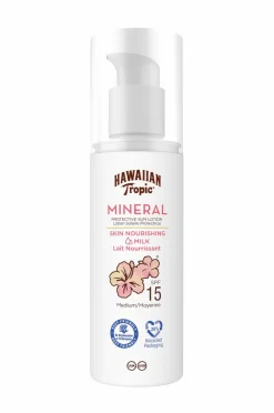 Hawaiian Tropic Kropspleje|Kropspleje>Mineral Sun Milk Lotion SPF15 100 Ml No Color