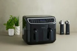 Haws Små Køkkenmaskiner>AirFryer 2X4,5L 2400W Svart