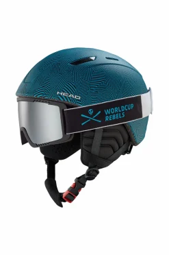 Head Udendørs Legetøj>Skihjelm Mojo Team Junior Black/Blue Print