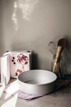 Heirol Rund kageform 25 cm anodiseret aluminium Sølvfarvet Outlet