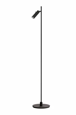 Herstal Gulvlampe Pipeline enkelt Mattsvart