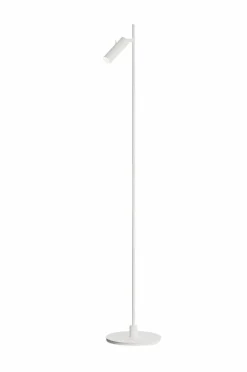 Herstal Gulvlamper>Gulvlampe Pipeline enkelt Mattvit