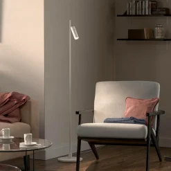 Herstal Gulvlamper>Gulvlampe Pipeline enkelt Mattvit