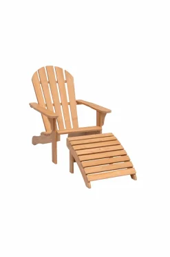 Hillerstorp Udemøbler & Have>Dækstol Tennessee Teak Nature Beige